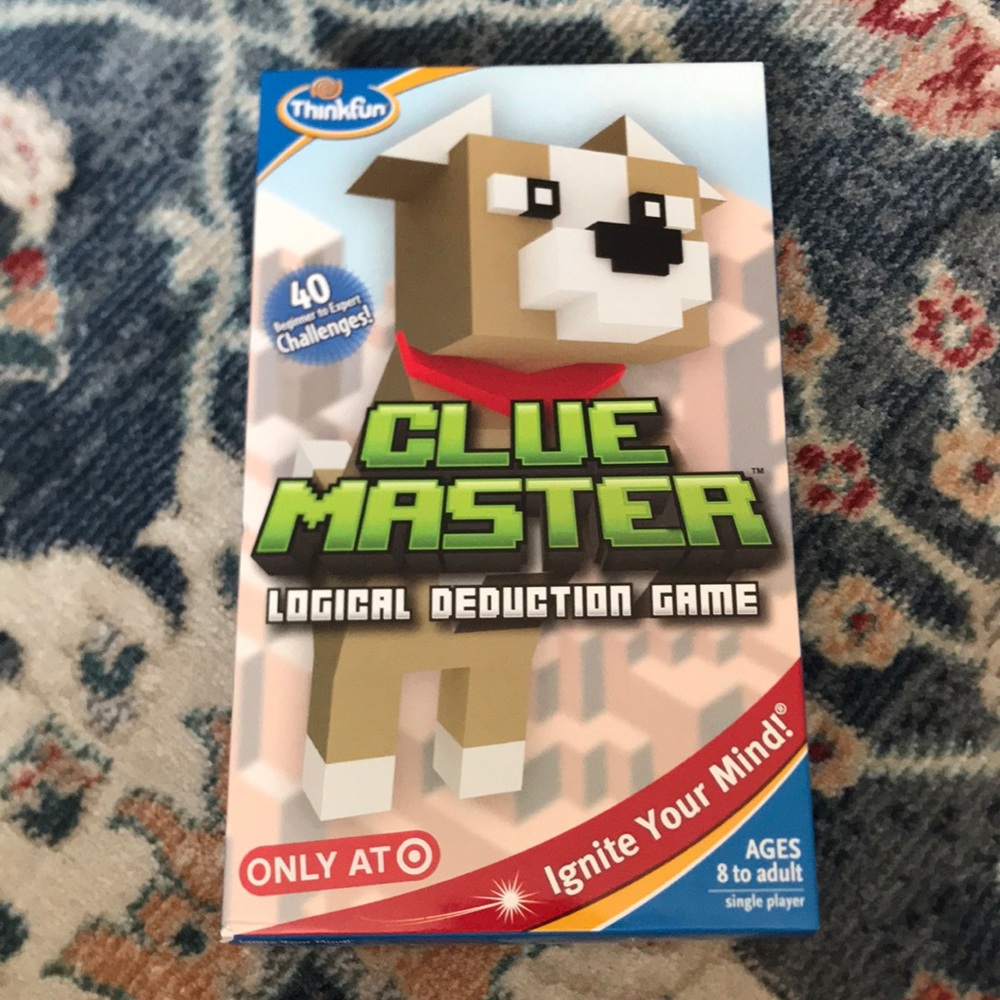 Clue Master Logical Deduction Game
